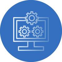 System Configuration Vector Icon Design