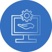 Software Support Vector Icon Design