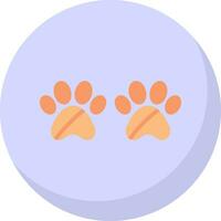 Paw Vector Icon Design