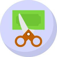 Cut Vector Icon Design