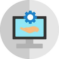Software Support Vector Icon Design