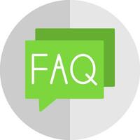 FAQ Vector Icon Design