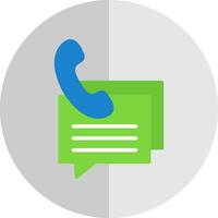 Phone Support Vector Icon Design