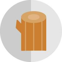 Log Vector Icon Design