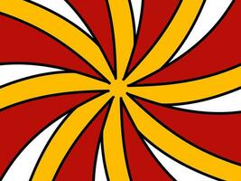 abstract background with spiral, red and yellow colors photo