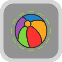 Beach ball Vector Icon Design