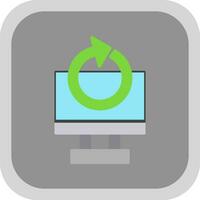 Data Recovery Vector Icon Design