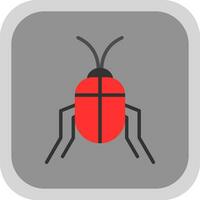 escarabajo vector icono diseño