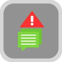 Error Message Vector Icon Design