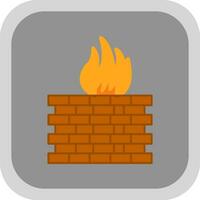 Firewall Configuration Vector Icon Design