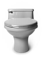 modern toilet with a white background photo