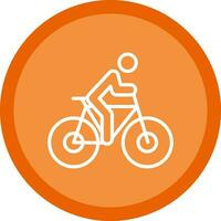 Cycling Vector Icon Design