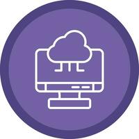 Cloud Computing Vector Icon Design