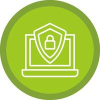 System Security Vector Icon Design