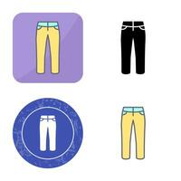 Trousers Vector Icon