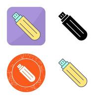 Unique USB Drive Vector Icon