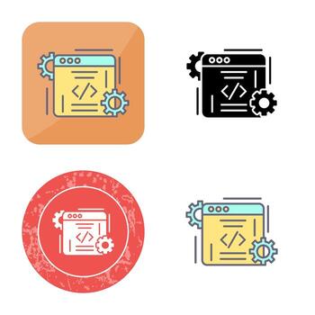 Coding Vector Icon