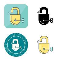 Unlock Vector Icon