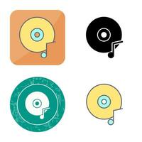 Music CD Vector Icon