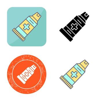 pegar icono vectorial vector