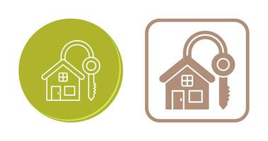 House Key Vector Icon