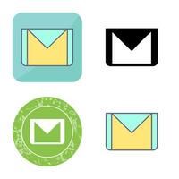 Unique Email Vector Icon