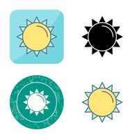 Sun Vector Icon