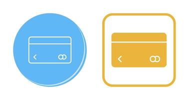 Unique Credit Card Vector Icon