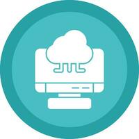 Cloud Computing Vector Icon Design