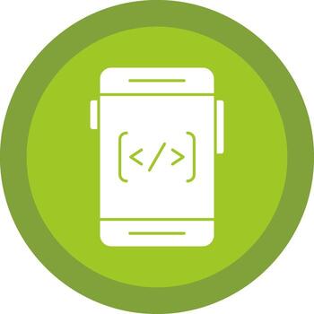 Coding Vector Icon Design