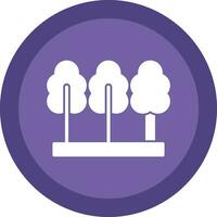 Trees Vector Icon Design