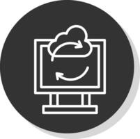 Backup Solutions Vector Icon Design