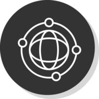 Network Monitoring Vector Icon Design