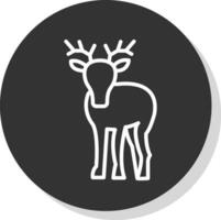 Deer Vector Icon Design