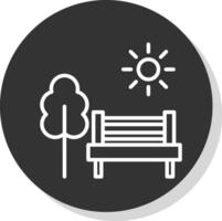 Park Vector Icon Design