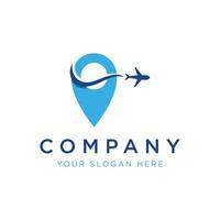 Summer travel agency holiday airlines creative logo design.logo for business, airline ticket agents, holidays and companies. vector