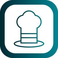 Chef hat Vector Icon Design