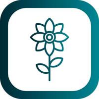 Flower Vector Icon Design