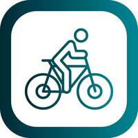 Cycling Vector Icon Design