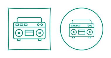 Casette Player Vector Icon