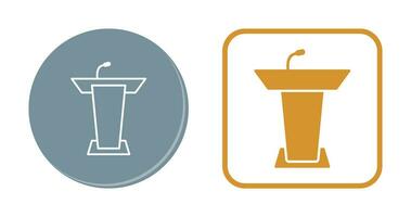 Podium Vector Icon