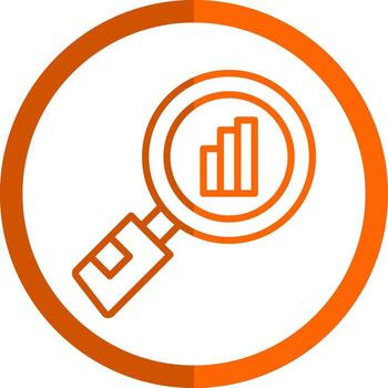 Analysis Vector Icon Design