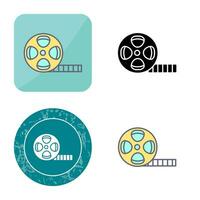 Film Reel Vector Icon