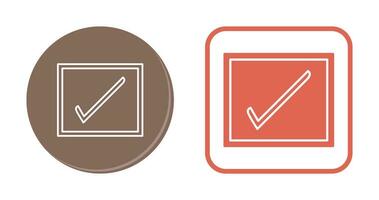 Checkbox Vector Icon