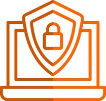 System Security Vector Icon Design