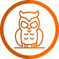 Owl Vector Icon Design