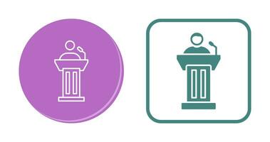 Podium Vector Icon