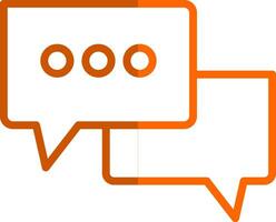 Speech bubble Vector Icon Design