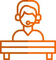 Help Desk Vector Icon Design