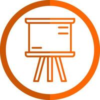 Whiteboard Vector Icon Design